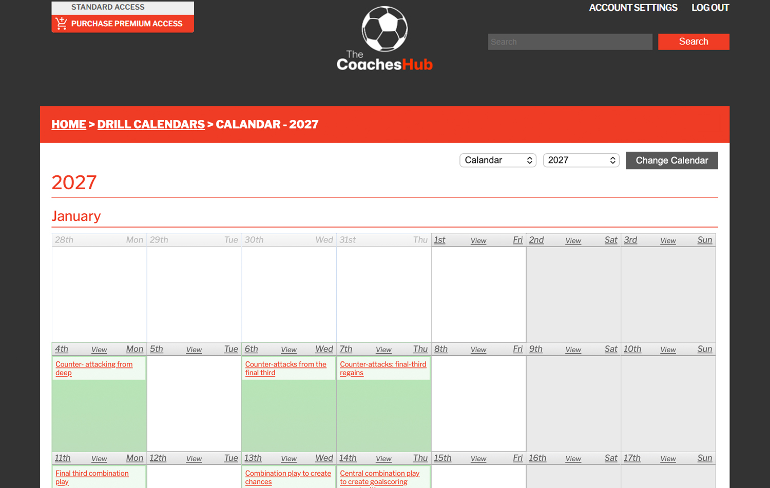 Calendar